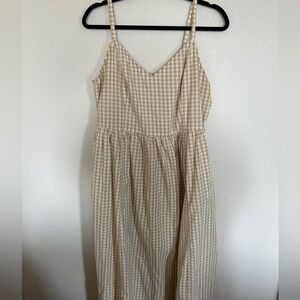 Old Navy Midi dress gingham